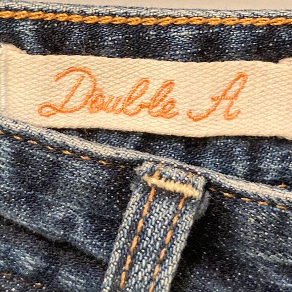Double A Low Rise Boot Fit Denim Jeans Size 27 EUC - Picture 5 of 10